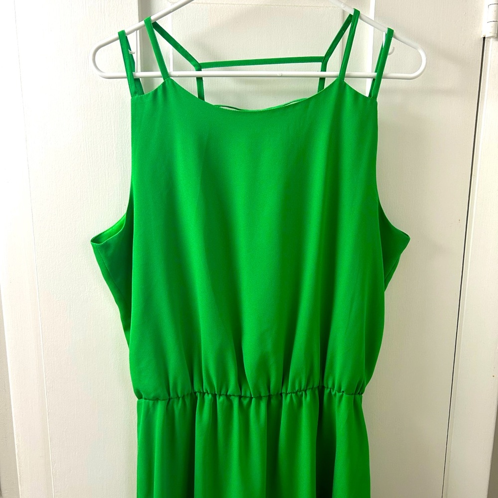 Green Mini Dress
